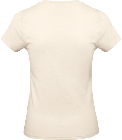 B&C Dames t-shirt Ronde hals Natural