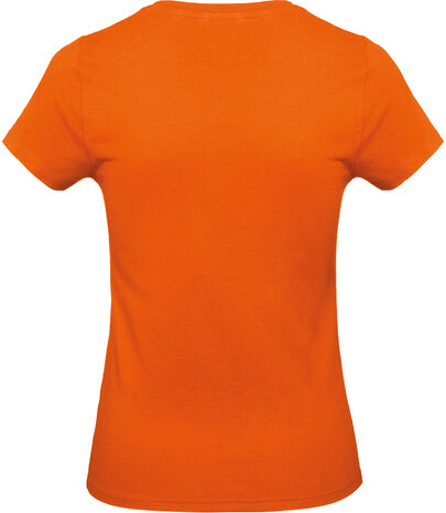 B&C Dames t-shirt Ronde hals Orange
