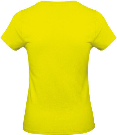 B&C Dames t-shirt Ronde hals Lime