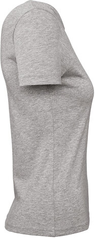 B&C Dames t-shirt Ronde hals Sport grey