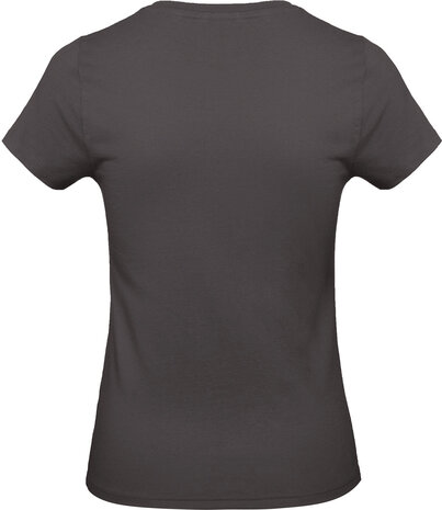 B&C Dames t-shirt Ronde hals Used Black