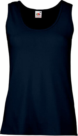 Lady Fruit of the loom fit tanktop Deep Navy