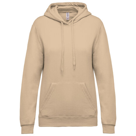 Dames Hoody Kariban Light Sand