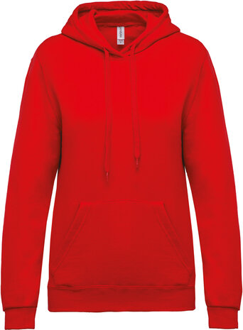 Dames Hoody Kariban Red