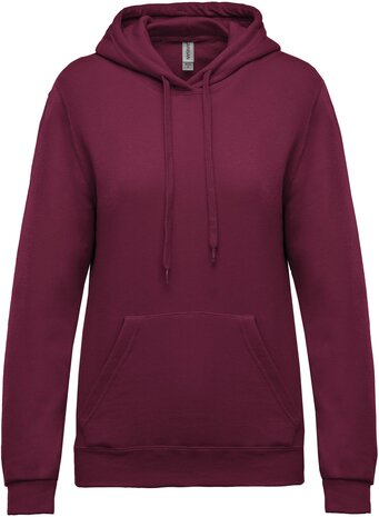 Dames Hoody Kariban Wine