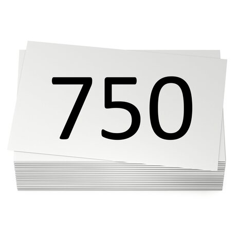 750 stuks