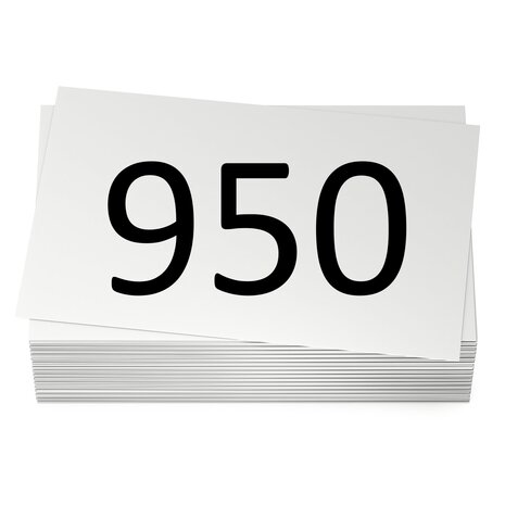 950 stuks