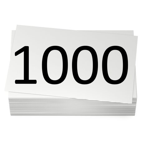 1000 stuks
