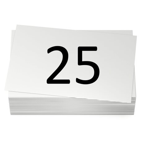 25 stuks