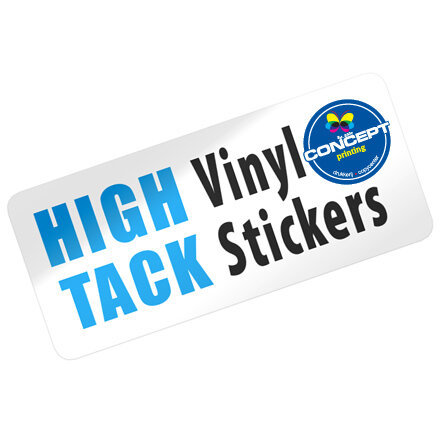 HIGH-TACK Vinyl sticker 40 x 40 mm