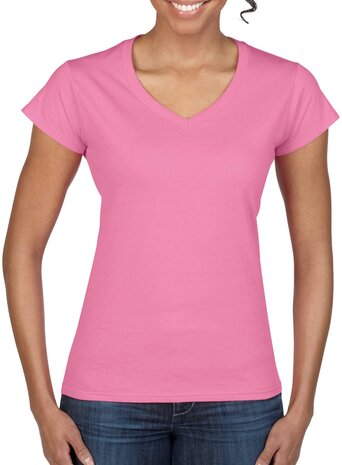 Dames T-shirt V-hals AZALEA