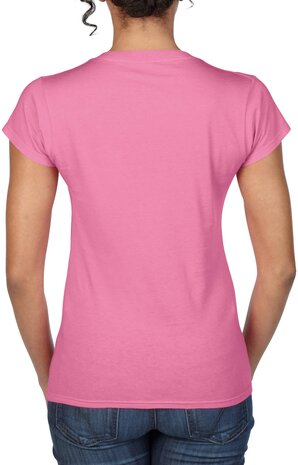 Dames T-shirt V-hals AZALEA