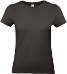 B&C Dames t-shirt Ronde hals Zwart