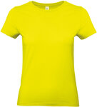 B&C Dames t-shirt Ronde hals Lime