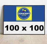 FOREX 10 mm 100 x 100 cm